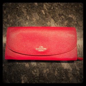Coach wallet- Red